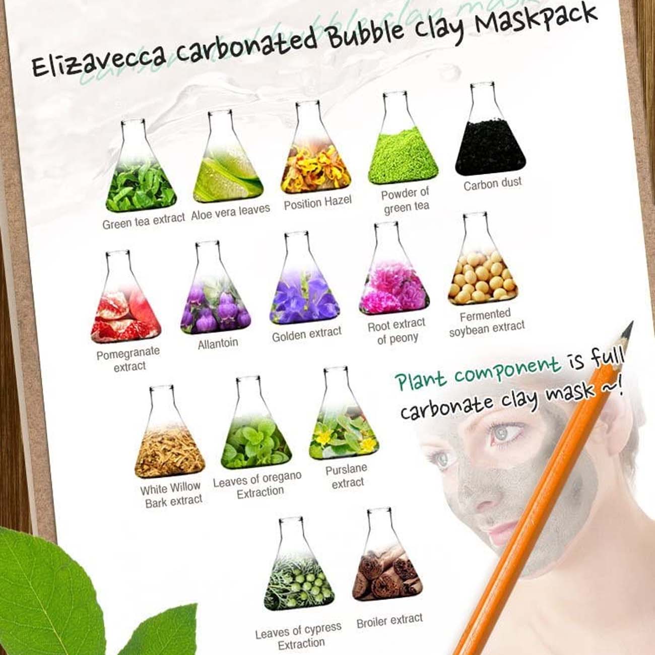 Elizavecca - Milky Piggy Carbonated Bubble Clay Mask 100ml