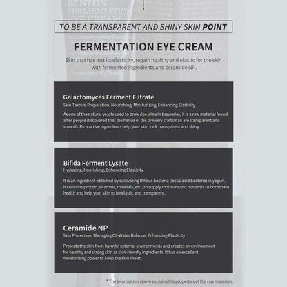 BENTON Fermentation Eye Cream