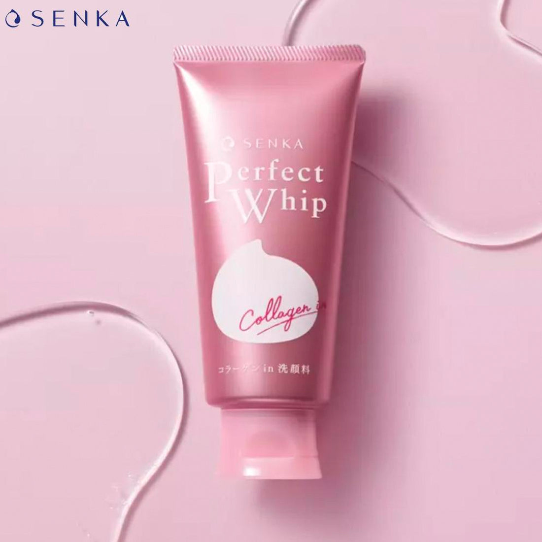 Shiseido - Senka Perfect Whip Face Wash Collagen In