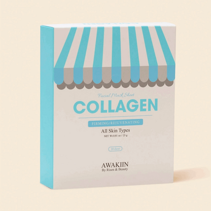 AWAKIIN - Collagen Face Mask 10pcs